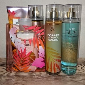 Bath and Body Works Belize bundle +